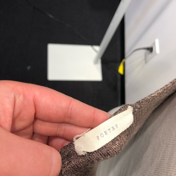 Brown Ribbed Tank - Picture 4 of 5